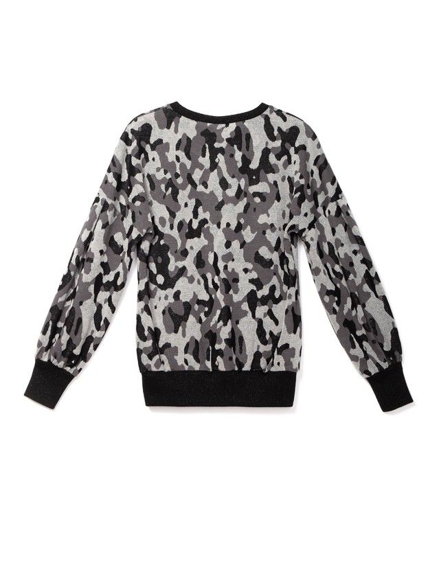 Women's polo neck shirt CONTE ELEGANT LD 839, s.170-100, grey - 4