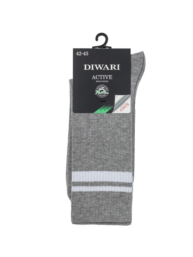 Men's socks DIWARI ACTIVE, s.25, 231 grey - 2