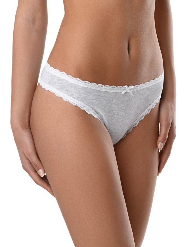 Women's panties CONTE ELEGANT VINTAGE LST 780, s.90, grey-white - 1