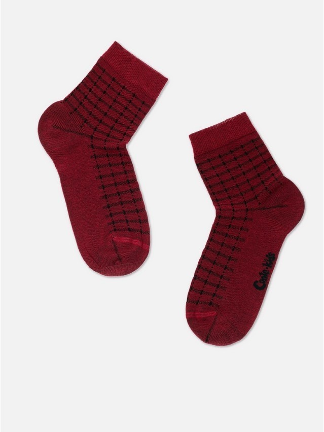 Children's socks CONTE-KIDS CLASS, s.16, 927 wine-coloured - 5
