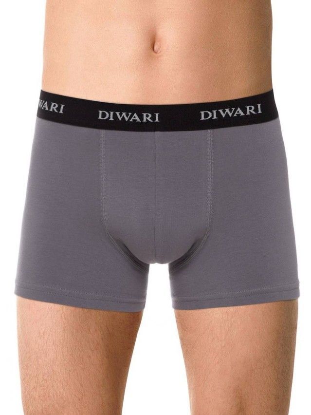 Men's underpants DiWaRi BASIC MEN MSH 2147, s.78,82, dark grey - 1