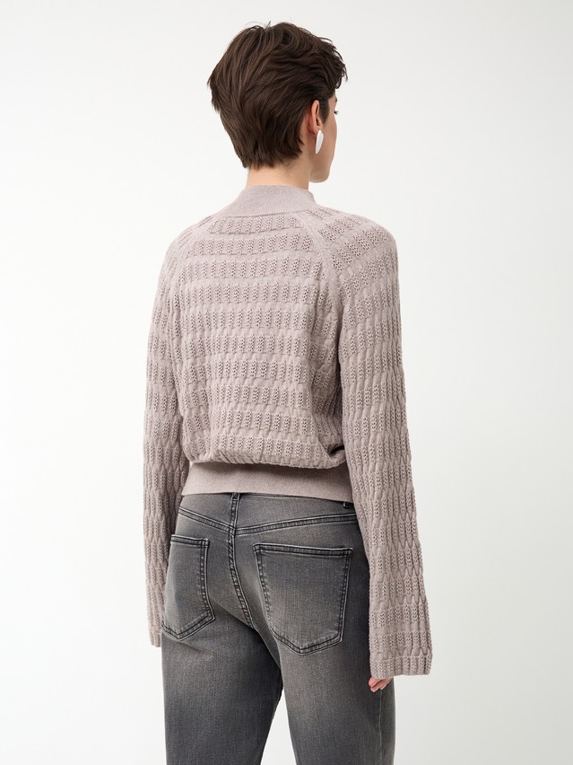 Women's pullover CONTE ELEGANT LDK24105, s.170-84, cappuccino melange - 4