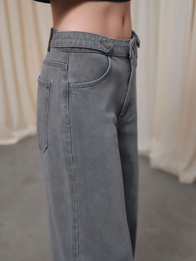 Women's jeans CONTE CON-837, s.164-90, grey - 4