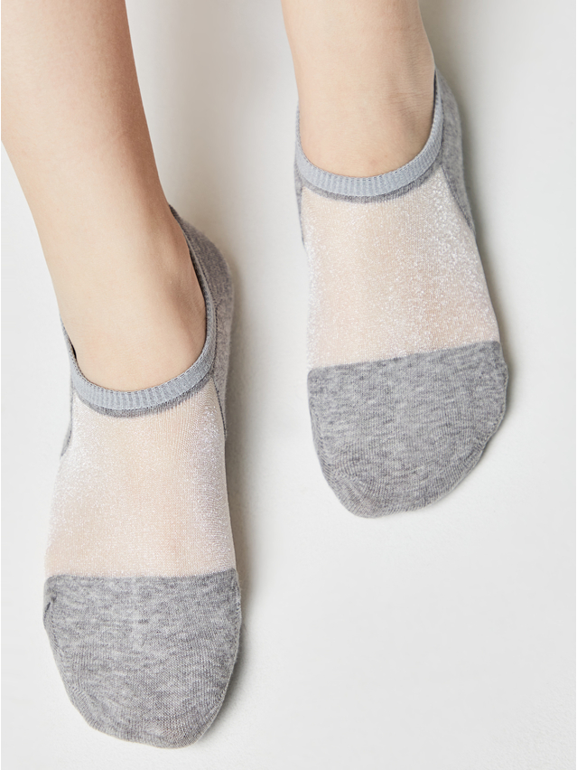 Women's socks 18S-4SP, s.36-38, 000 grey - 1