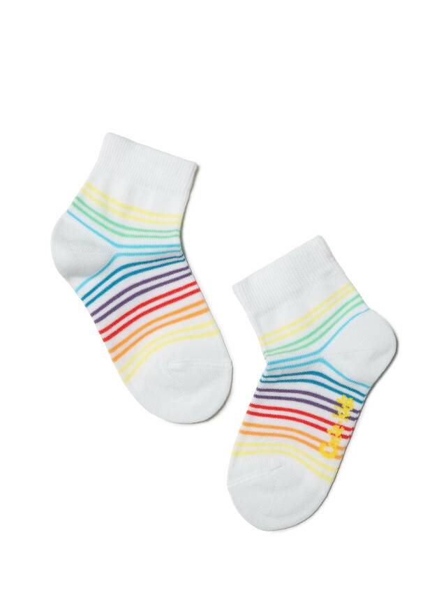 Children's socks CONTE-KIDS TIP-TOP, s.21-23, 256 white - 1