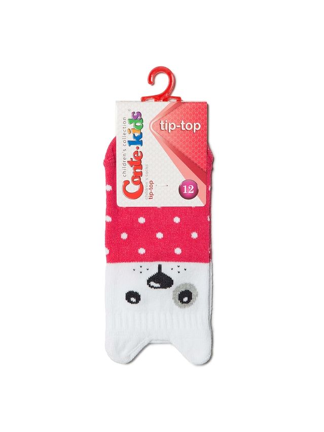 Children's socks CONTE-KIDS TIP-TOP, s.18-20, 318 raspberry pink - 5