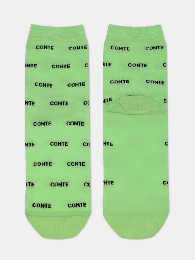 Women's socks CONTE ELEGANT CLASSIC, s.23, 528 lettuce green - 4