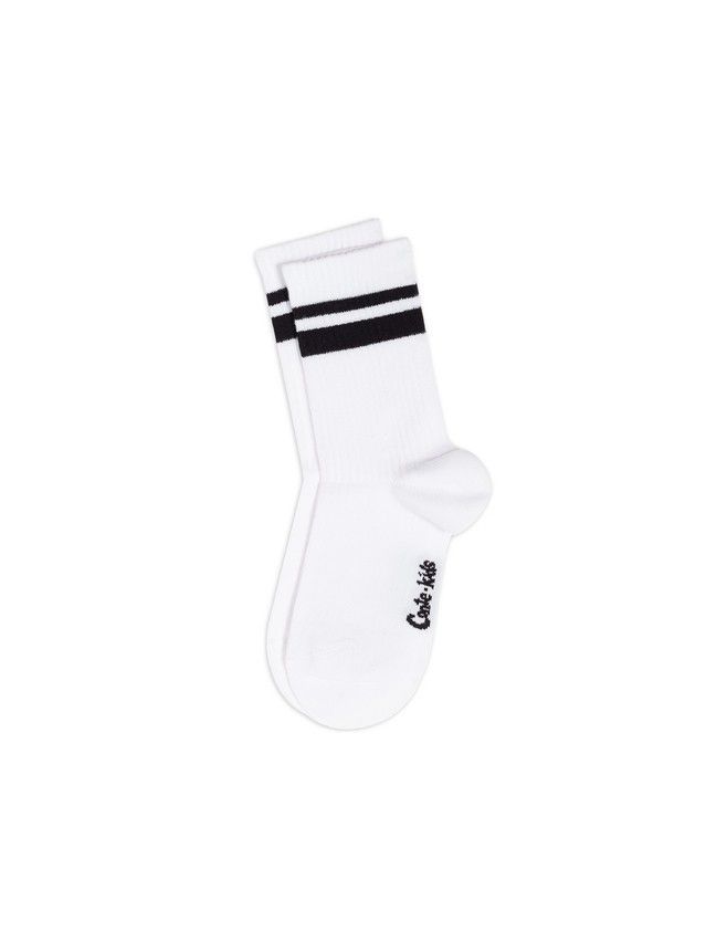 Children's socks CONTE-KIDS ACTIVE, s.16, 1020 white-black - 4