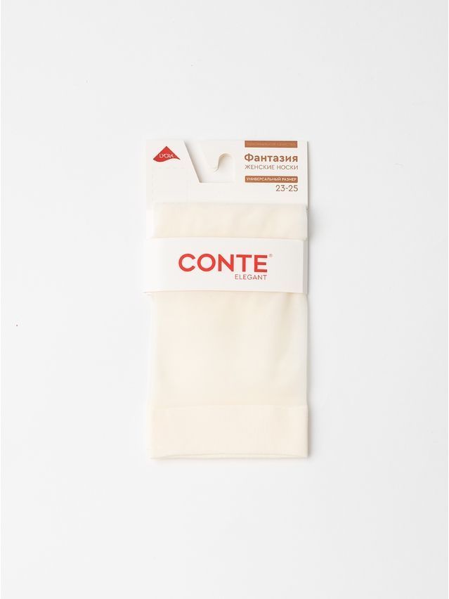 Women's socks CONTE ELEGANT FANTASY, s.23-25, panna - 2