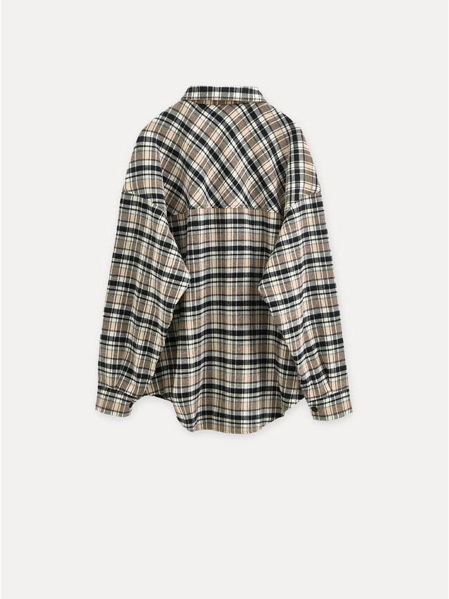 Women's shirt CONTE LRU 3323, s.170-84-90, black-beige check - 2
