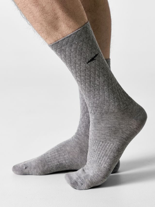 Men's socks DIWARI SPORT, s.25, 973 grey - 1