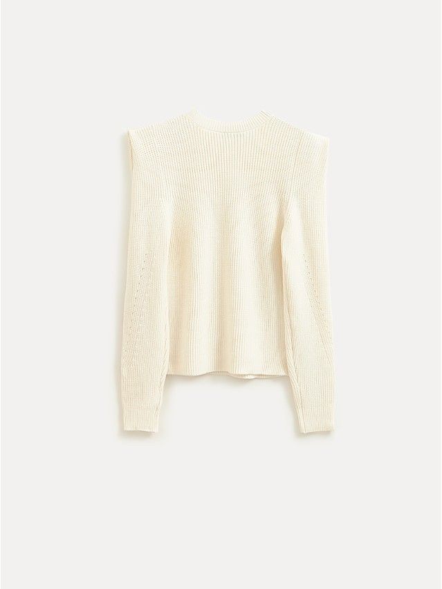 Women's pullover CONTE ELEGANT LDK2572, s.170-84, ecru - 6