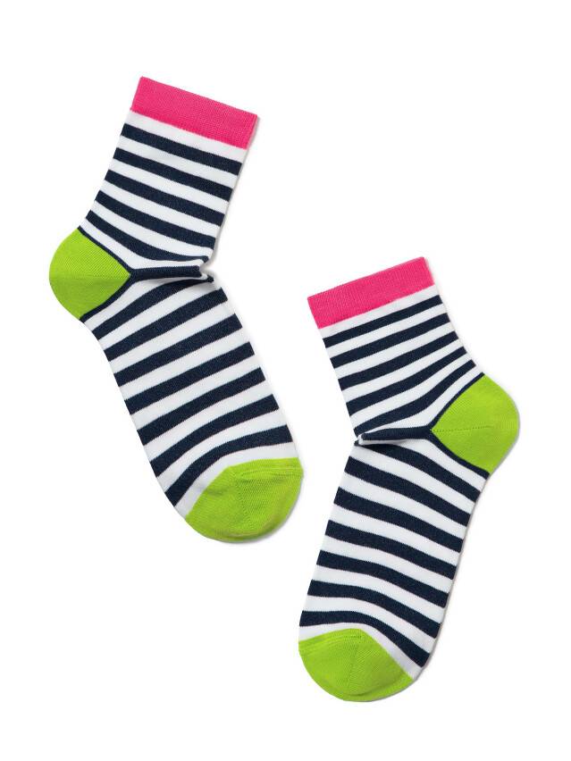 Women's socks CONTE ELEGANT CLASSIC, s.23, 087 white-black - 2