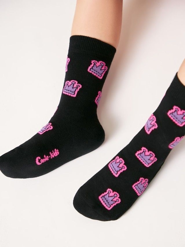 Children's socks CONTE-KIDS SOF-TIKI, s.16, 763 black - 2