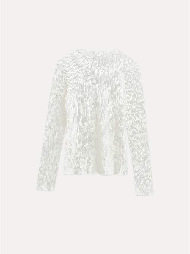 Women's polo neck shirt CONTE LD 3235, s.170-84, white - 1