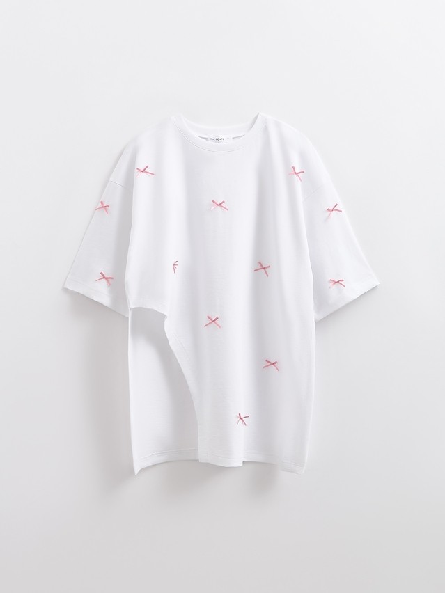 Women's polo neck shirt CONTE ELEGANT LD 3299, s.170-84, white - 1
