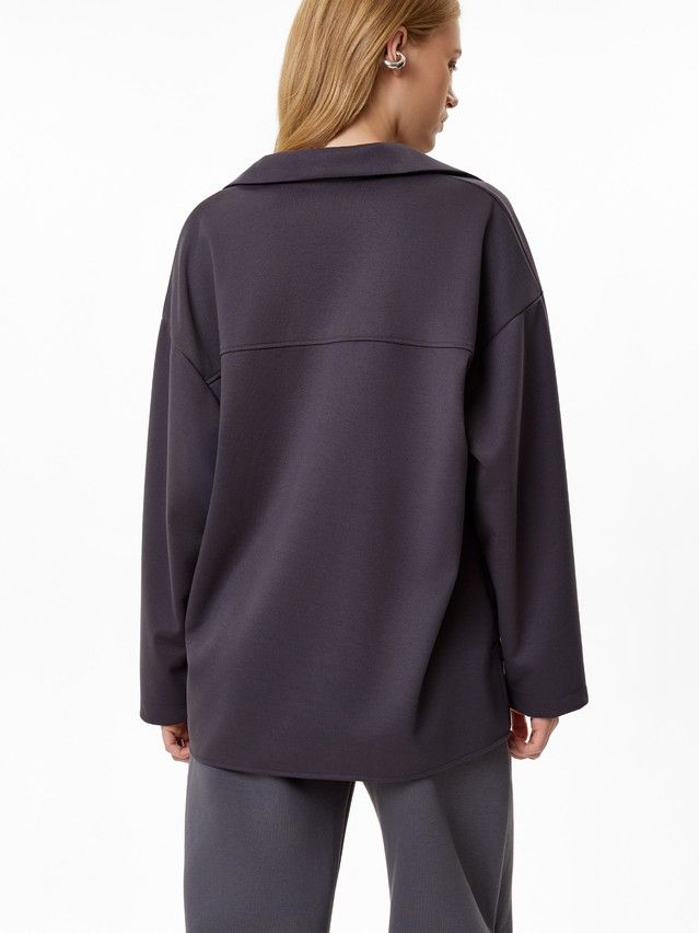 Women's shirt CONTE LRU 3217, s.170-84-90, graphite - 4