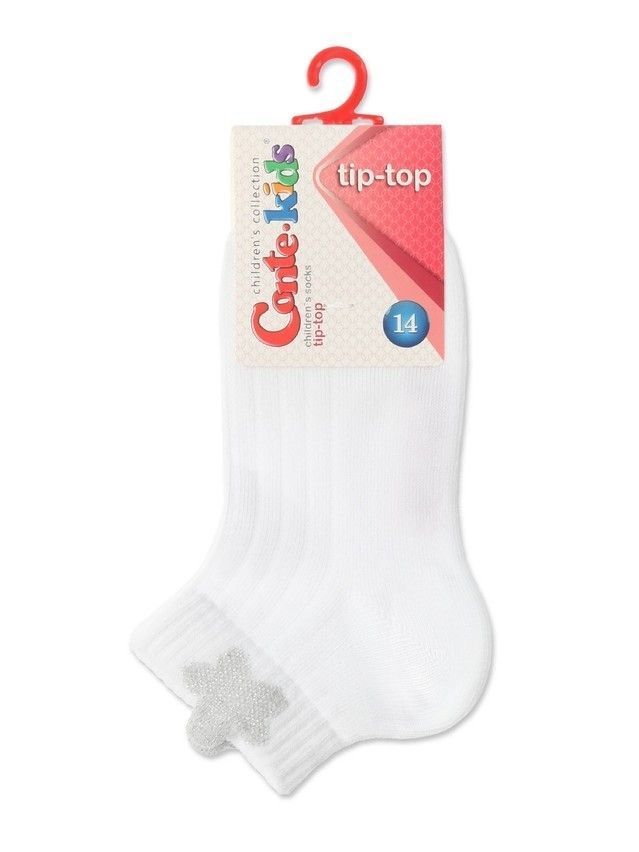 Children's socks TIP-TOP 19C-191SP, s. 21-23, 493 white - 5