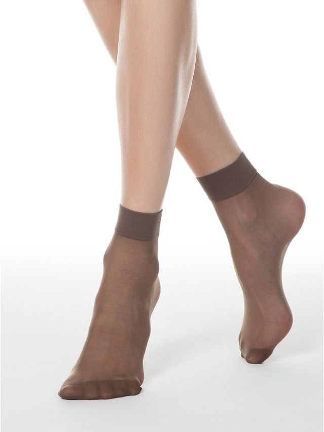 Women's socks CONTE ELEGANT TENSION 20 (2 pairs),s.23-25, shade - 2