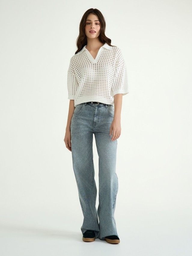 Women's pullover CONTE ELEGANT LDK2439, s.170-84, ecru - 1