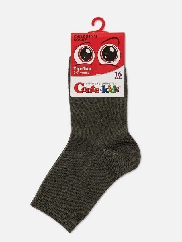 Children's socks CONTE-KIDS TIP-TOP, s.15-17, 000 khaki - 5