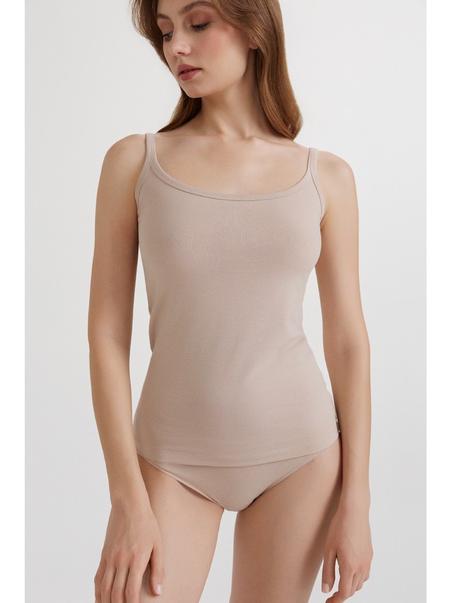 Women's sleeveless top CONTE ELEGANT BASIC COLLECTION LT 5019, s.170-84, skin - 3