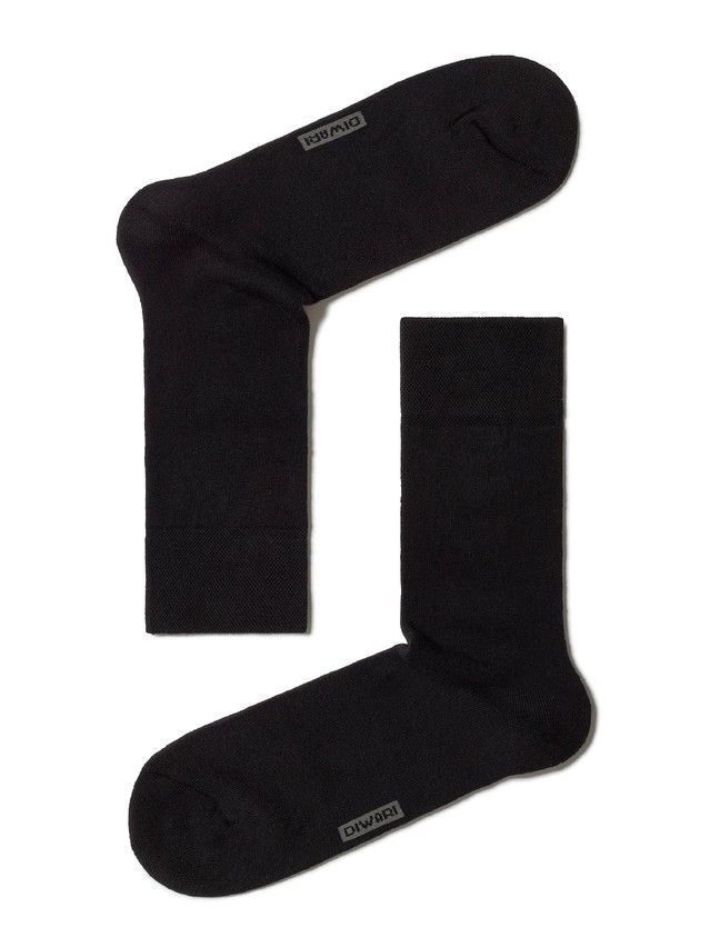 Men's socks DiWaRi CLASSIC, s.23, 000 black - 3
