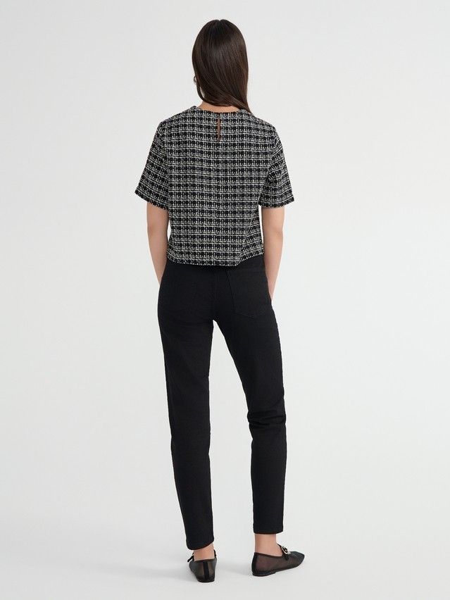 Women's blouse CONTE ELEGANT LBU 3010, s.170-92-98, black - 5