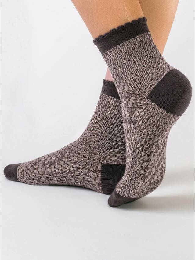 Women's socks CONTE ELEGANT CLASSIC, s.23, 064 coffee - 1