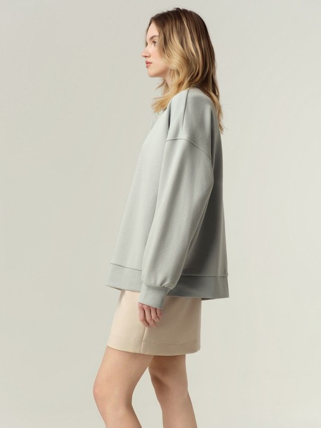 Women's polo neck shirt CONTE LD 3376, s.170-88, sea salt - 3