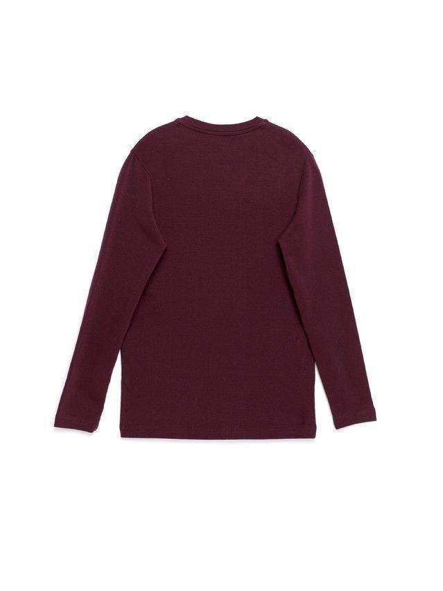 Men's jumper MD 696, s.170,176-104, dark bordo - 5