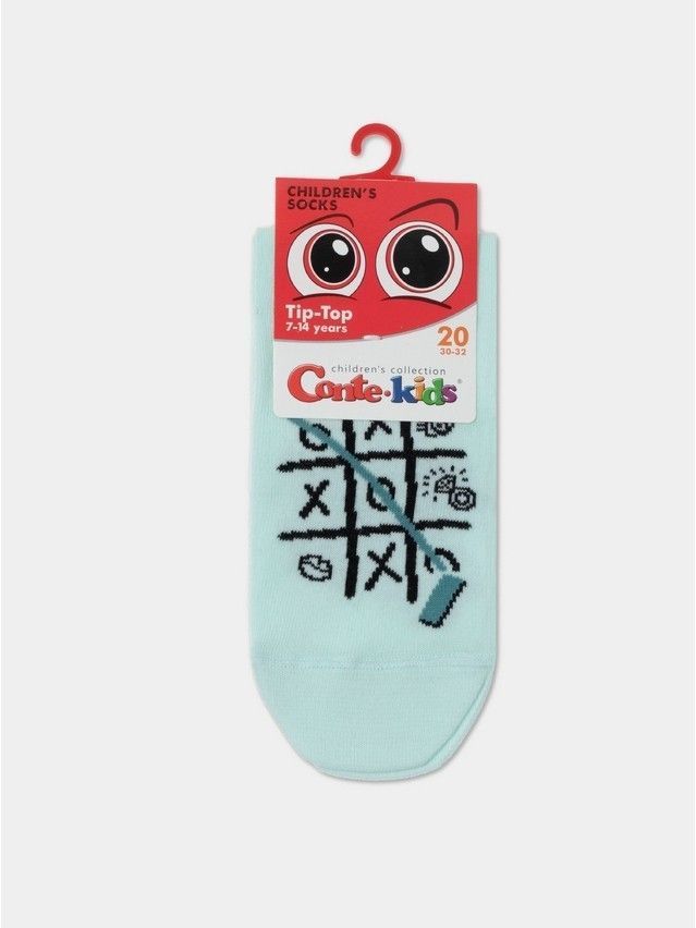 Children's socks CONTE-KIDS TIP-TOP, s.20, 961 pale turquoise - 3