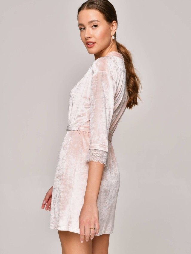 Women's dressing gown Women's dressing gown, s.170-84-90, light pink - 4