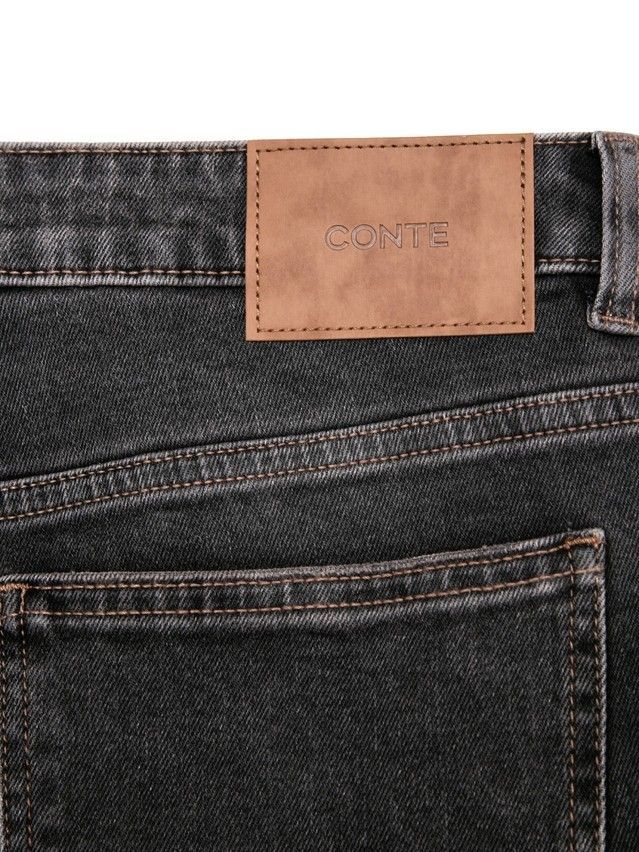 Women's jeans CONTE CON-951, s.164-94, washed black - 12