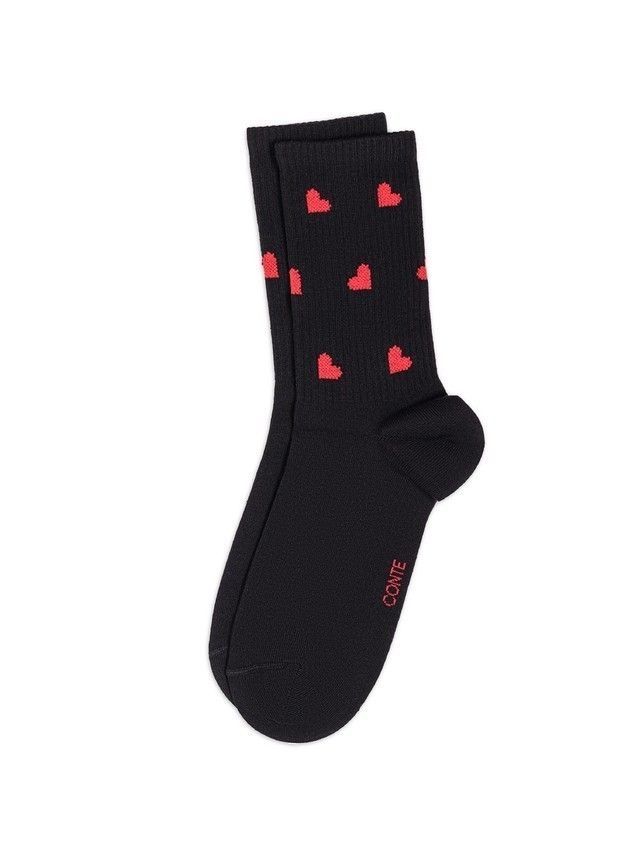 Women's socks CONTE ELEGANT ACTIVE, s.23-25, 708 black - 3
