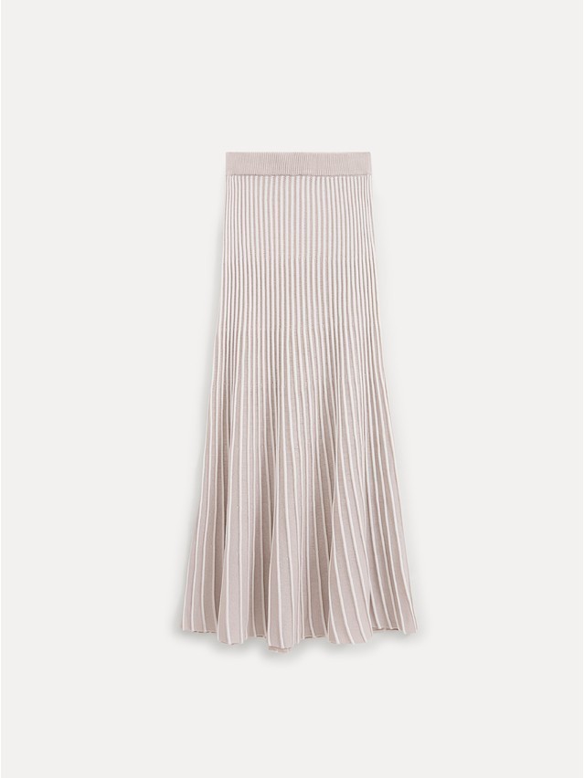 Women's skirt CONTE ELEGANT LDK2564, s.170-90, beige - 6