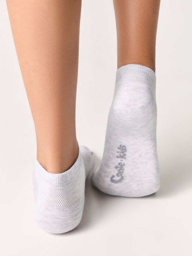 Children's socks ACTIVE (short) 19S-180SP, s. 21-23, 484 light gray - 3