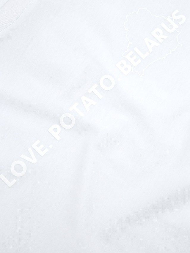 Women's polo neck shirt CONTE ELEGANT LD 3029, s.170-92, white-potato - 8