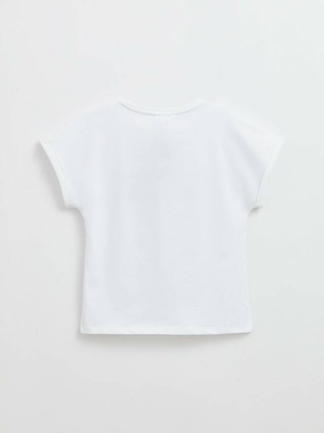 Women's polo neck shirt CONTE ELEGANT LD 1225, s.170-100, white - 2