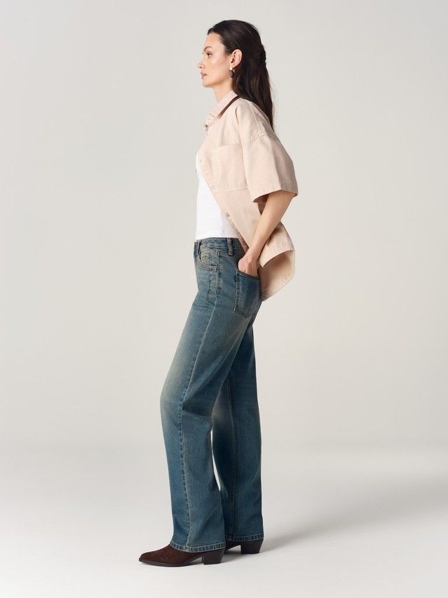 Women's jeans CONTE CON-862, s.164-90, blue tint - 7