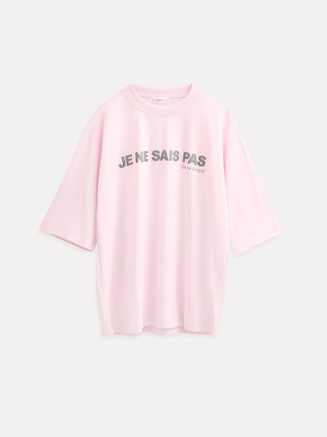 Women's polo neck shirt CONTE ELEGANT LD 3034, s.170-88, pink-je ne sais pas - 1