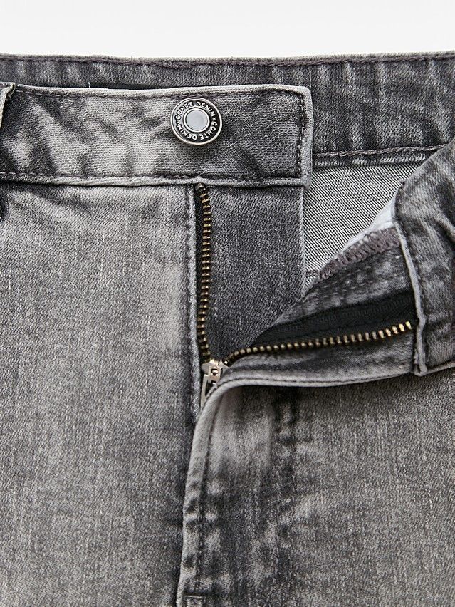 Denim skirt CONTE ELEGANT CON-761, s.170-90, grey - 7