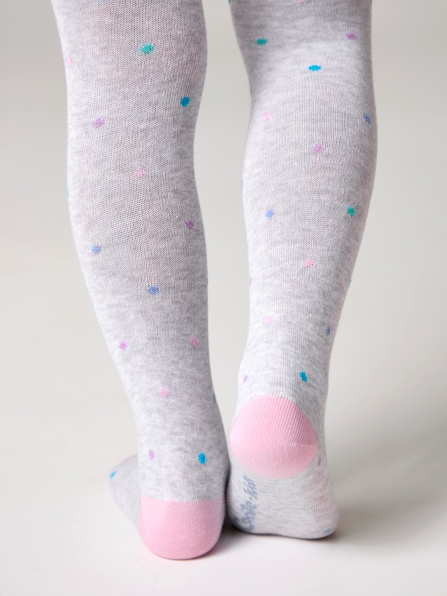 Children's tights CONTE-KIDS TIP-TOP, s.104-110 (16),711 light grey - 2