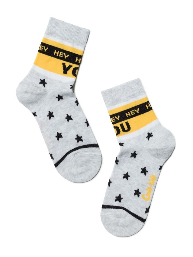 Children's socks TIP-TOP 5С-11SP, s.24-26, 501 light gray - 1