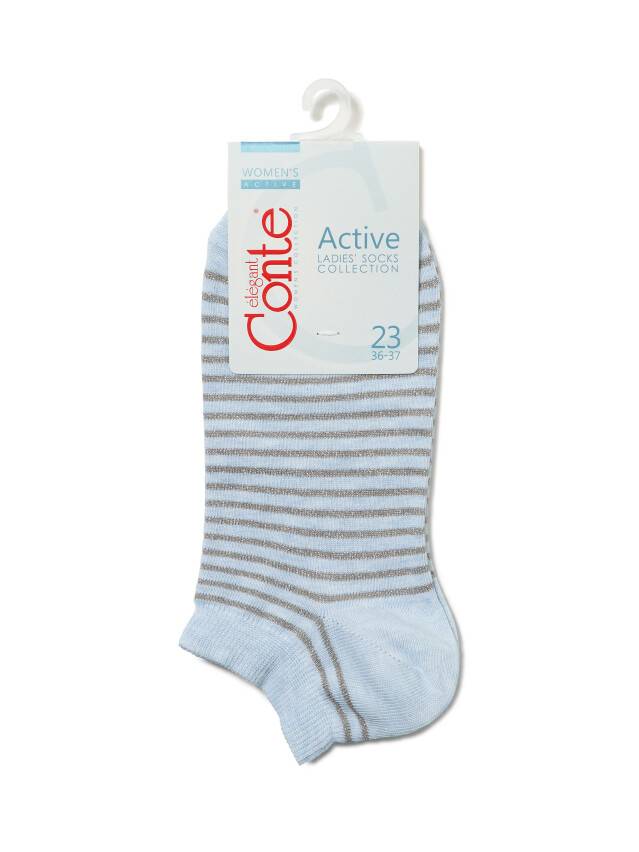 Women's socks CONTE ELEGANT ACTIVE, s.23, 121 light blue - 3
