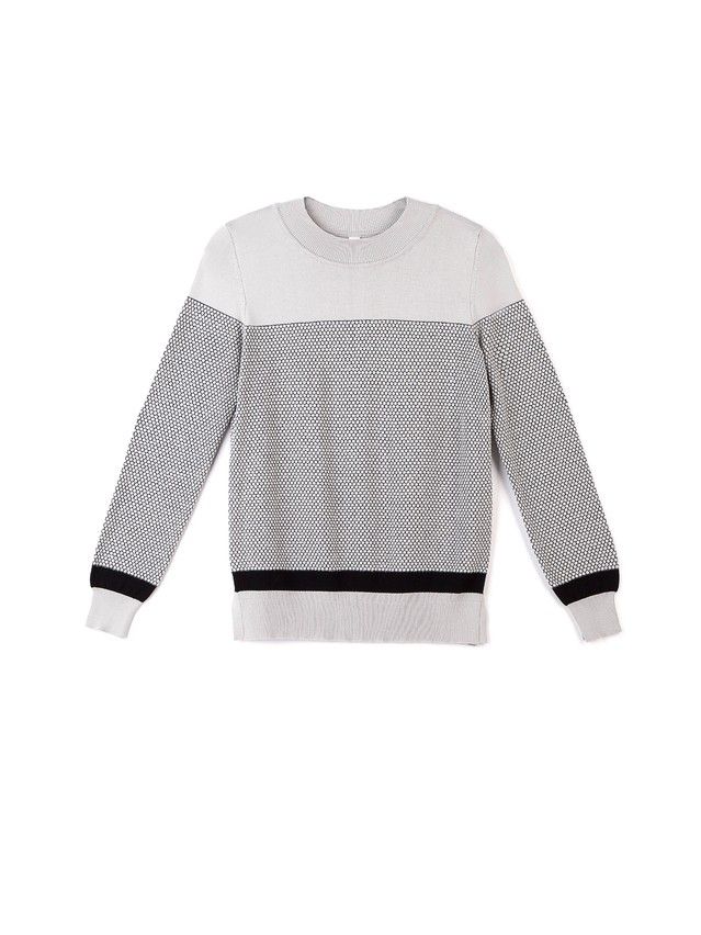 Women's polo neck shirt CONTE ELEGANT LDK035, s.158,164-84, grey - 3