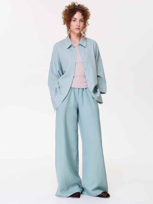 Women's trousers CONTE LBK 3479, s.170-84-90, blue - 3