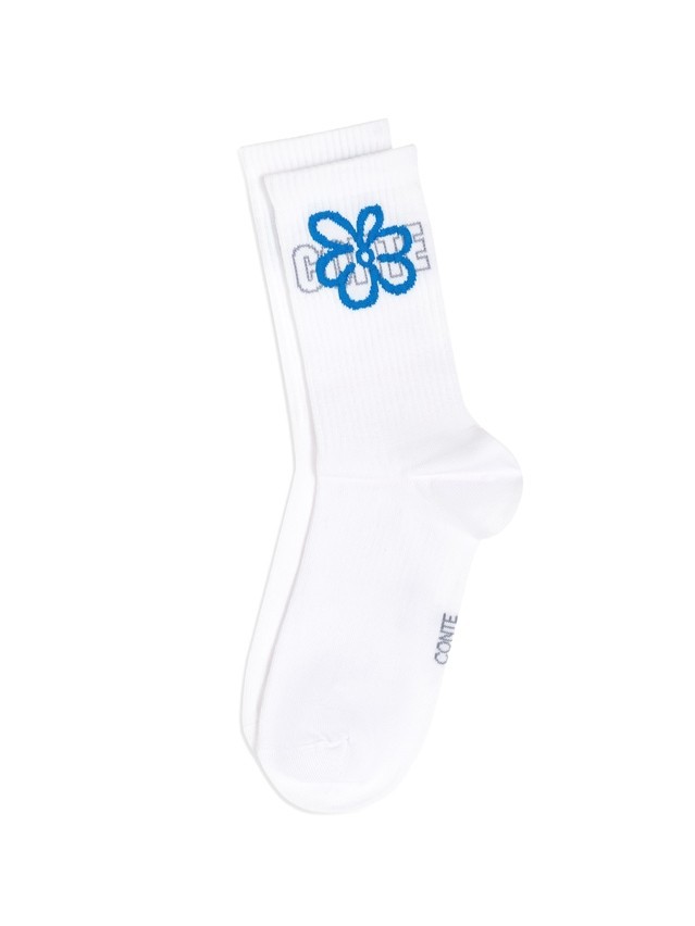 Women's socks CONTE ELEGANT ACTIVE, s.23-25, 705 white - 3