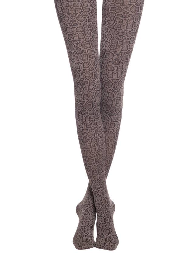 Tights for women FANTASY PYTHON, s.2, cacao - 4