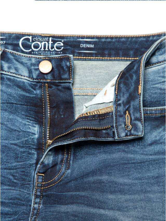 Denim trousers CONTE ELEGANT CON-281, s.170-102, authentic blue - 8